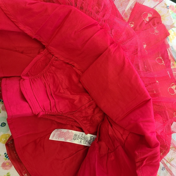 🆕️Disney Baby Minnie Mouse Holiday Dress - Picture 6 of 10